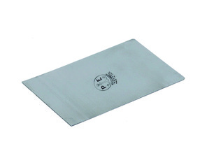 PAVAN Art. 539/I - Spatola milanese in acciaio inox Rettangolare Spessore lama 0,25 mm