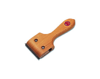 PAVAN Art. 615 - Raschietto per parchetti in acciaio temprato Due lame intercambiabili Spessore lama 0,7 mm Lama ricambio