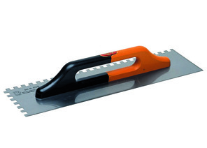 PAVAN Art. 814/ID-DX - Frattone modello tedesco in acciaio inox Manico in legno a due mani Saldato Dentato destro