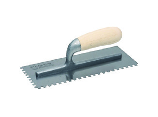 PAVAN Art. 821/SD-SX - Frattone in acciaio Manico in legno tipo Timo Saldato Dentato sinistro