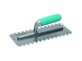 PAVAN Art. 841/D-4L - Frattone in acciaio Manico Sintesi Saldato Dentato 4 lati