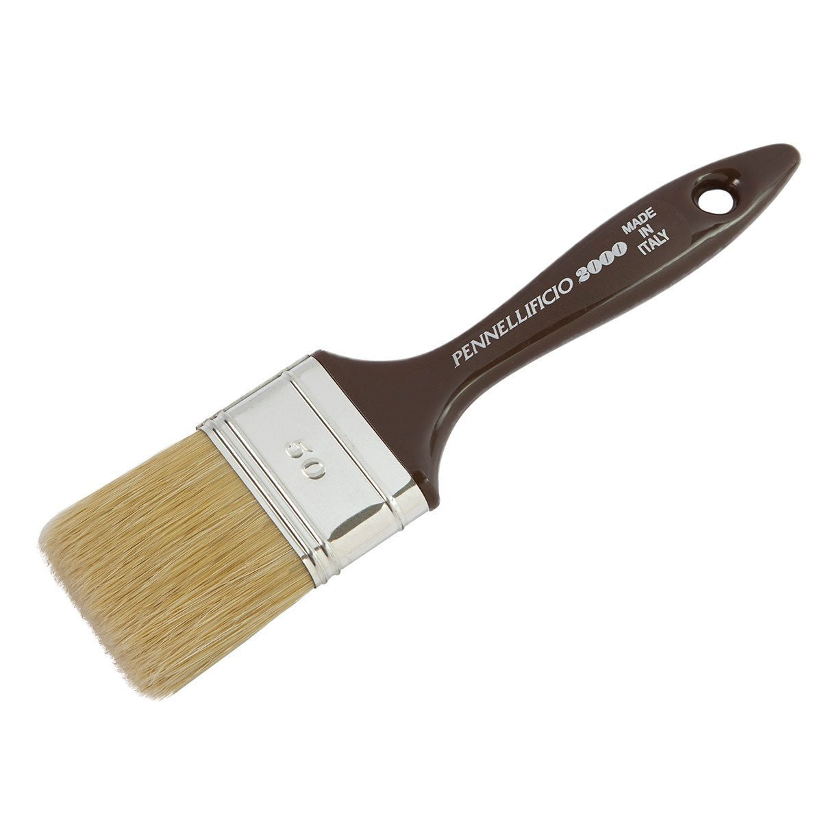 Pennellessa con manico in plastica - Marrone