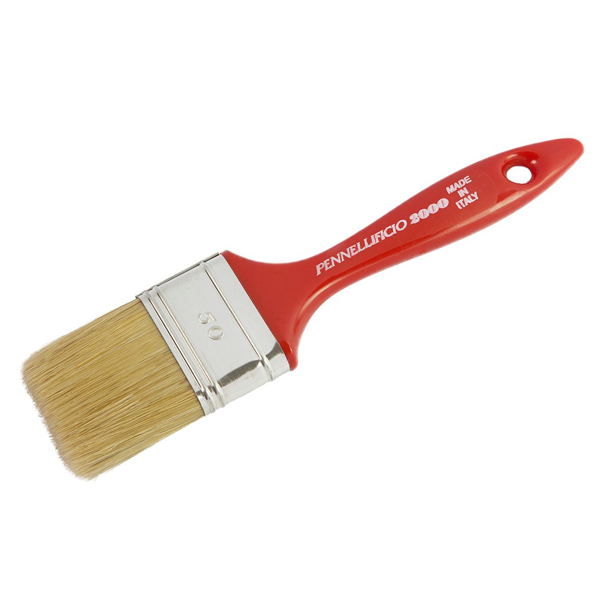 Pennellessa con manico in plastica - Rosso